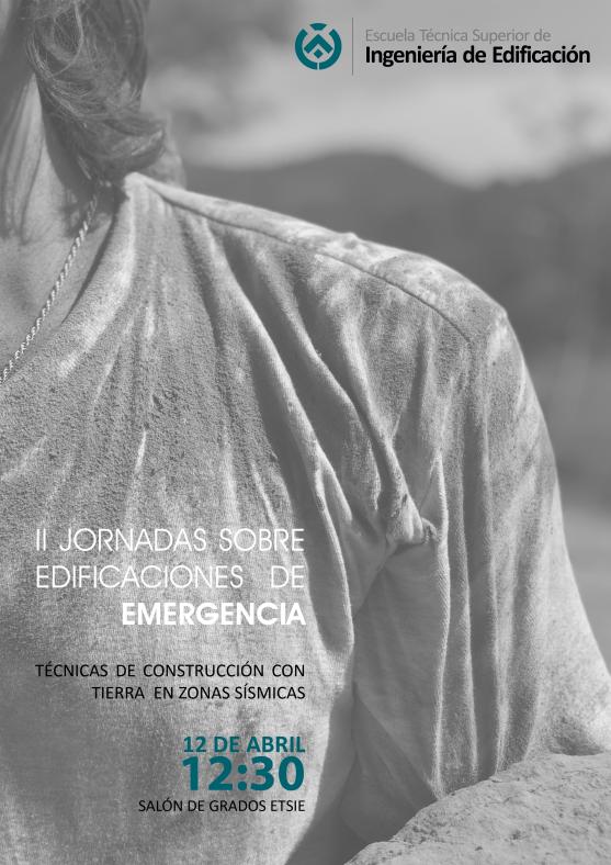 II JORNADAS SOBRE EDIFICACIONES DE EMERGENCIA 
