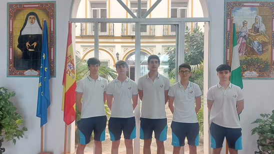 Alumnos del Colegio Santa Ana de Sevilla: Segundo Premio en la IV Olimpiada Nacional de Ingeniería de Edificación.