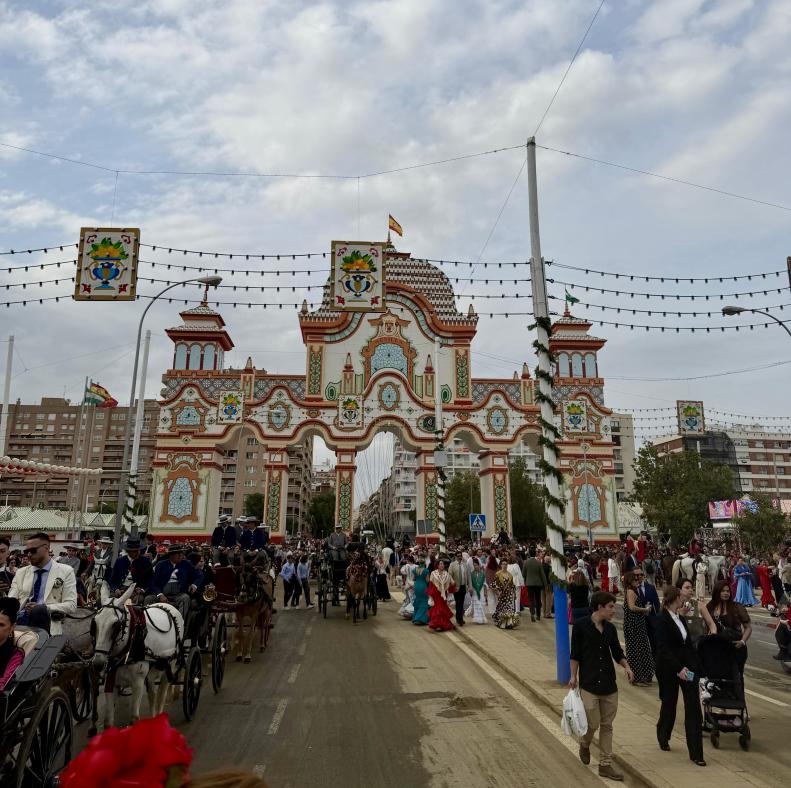 Fotografía de la portada de la feria 2026