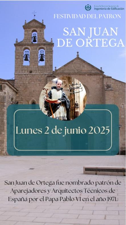 Imagen del monasterio y escultura de San Juan de Ortega